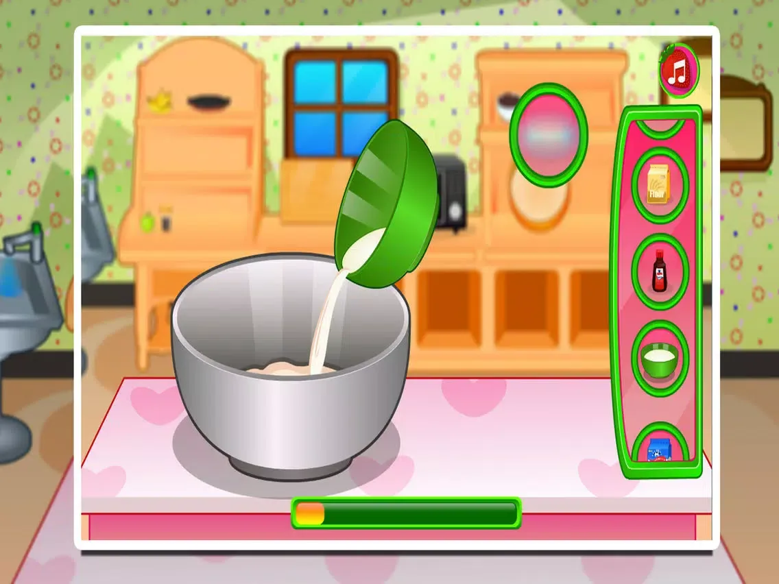 Capturas de pantalla de Cooking Games - delicious strawberry cake iPad 