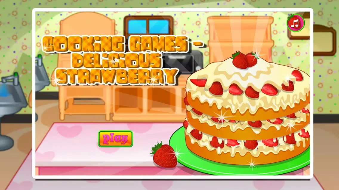 Capturas de pantalla de Cooking Games - delicious strawberry cake