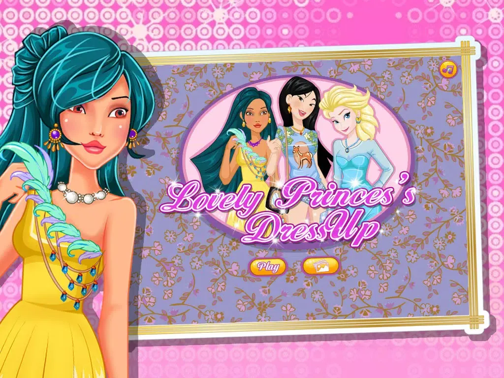 Lovely Princess DressUp iPad  Screenshots