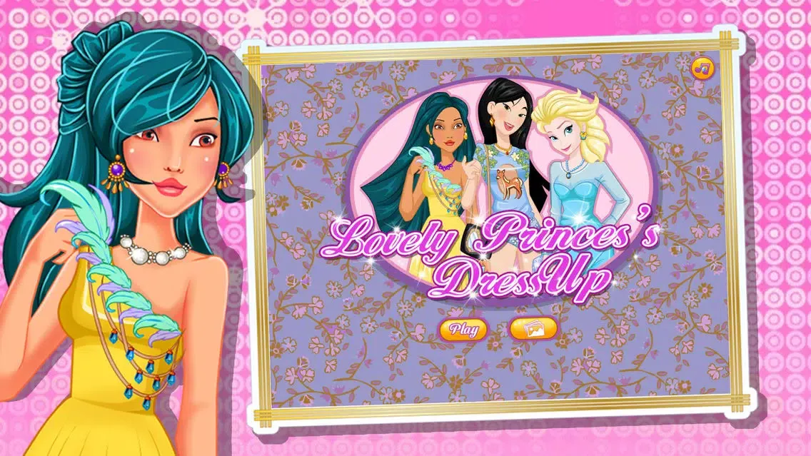 Lovely Princess DressUp Screenshots