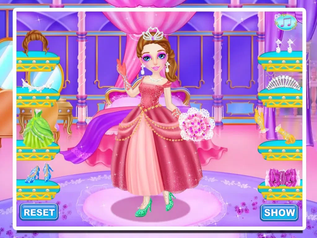 Princess Makeup&dressup ^0^ iPad  Screenshots