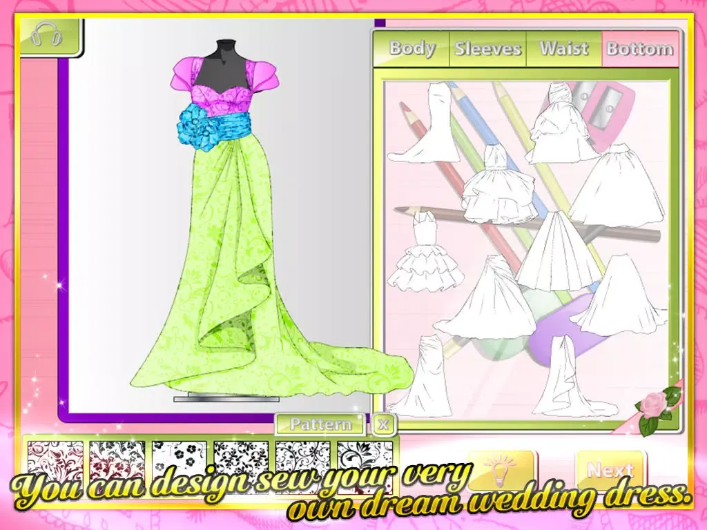Wedding Dress Design ^0^ iPad 应用截图