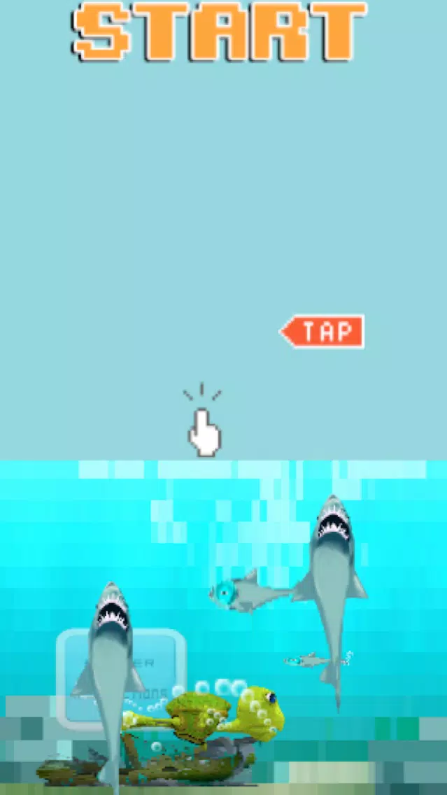 Pixel Addition Save Tangles the Turtle from the s سکرین شاٹس
