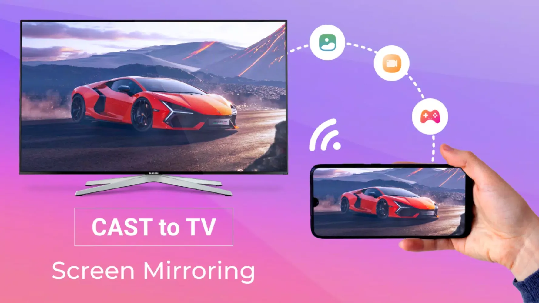 Cast to TV & Screen Mirroring Screenshots