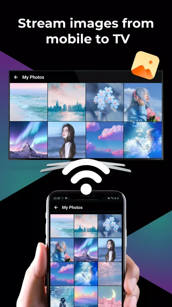Cast to TV & Screen Mirroring Screenshots