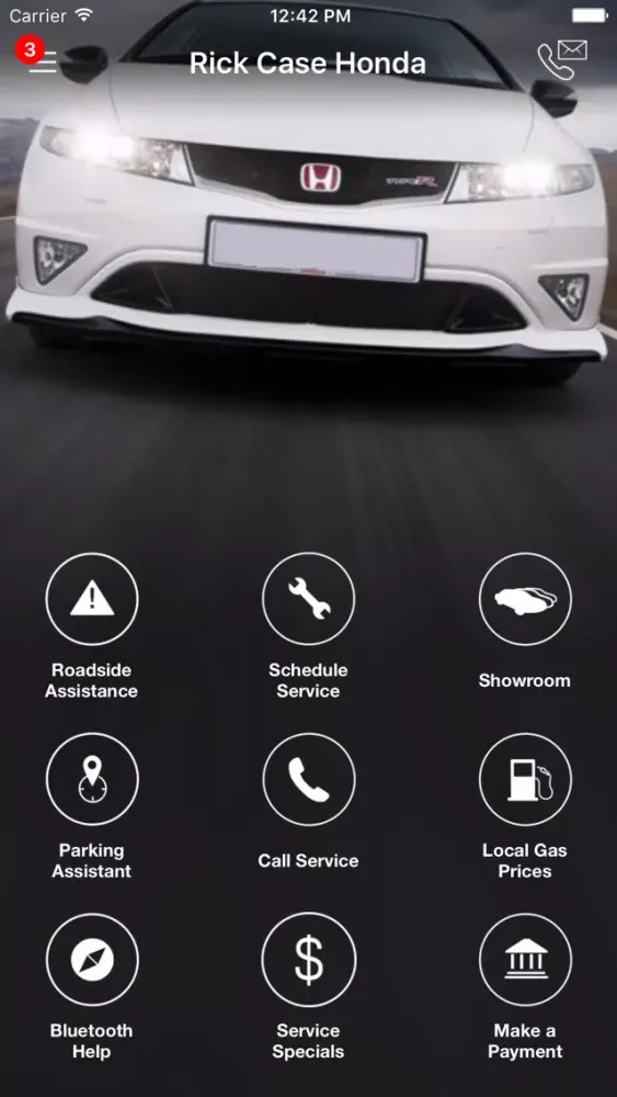 Rick Case Honda DealerApp سکرین شاٹس