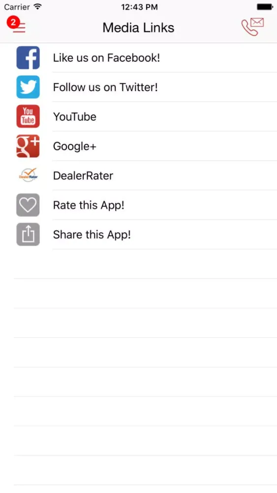 Rick Case Honda DealerApp سکرین شاٹس