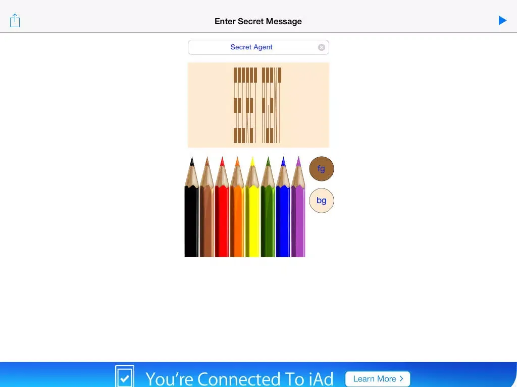 ภาพหน้าจอของ Secret Agent - Hidden Message iPad 