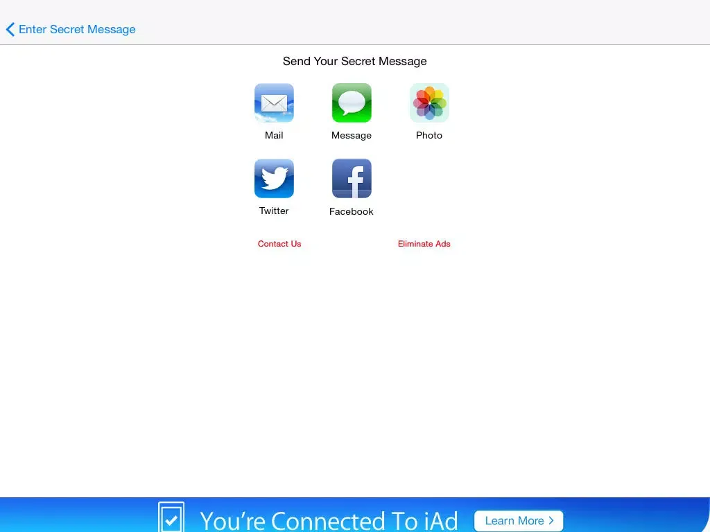 ภาพหน้าจอของ Secret Agent - Hidden Message iPad 