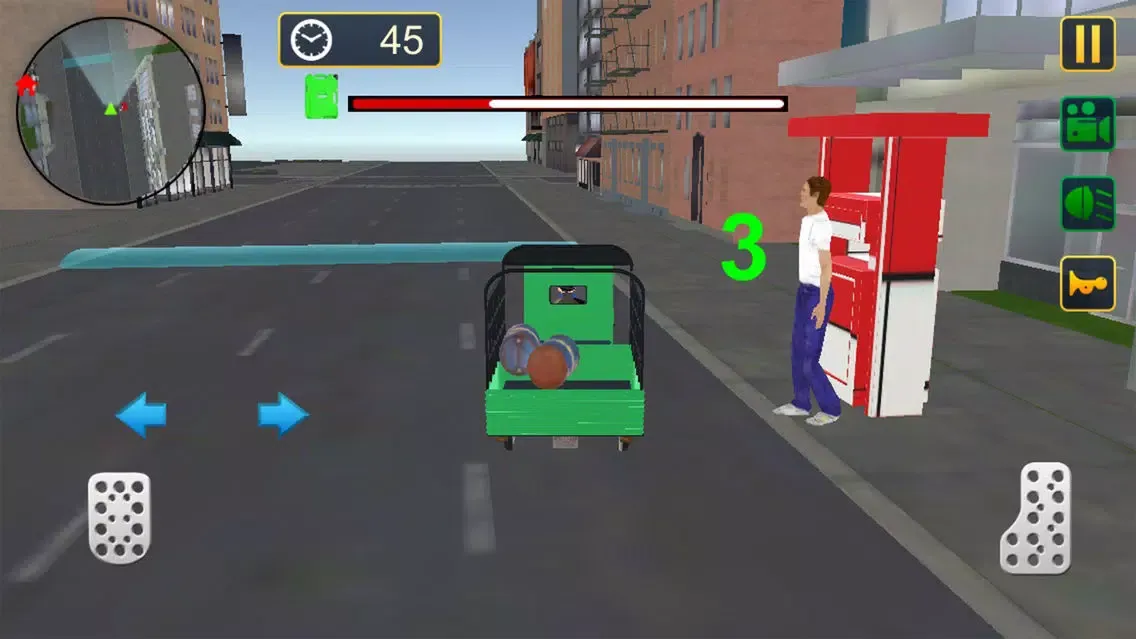 Capturas de tela do Rickshaw Cargo Transport