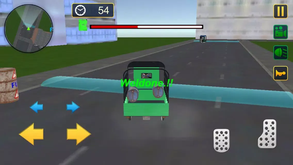 Capturas de tela do Rickshaw Cargo Transport