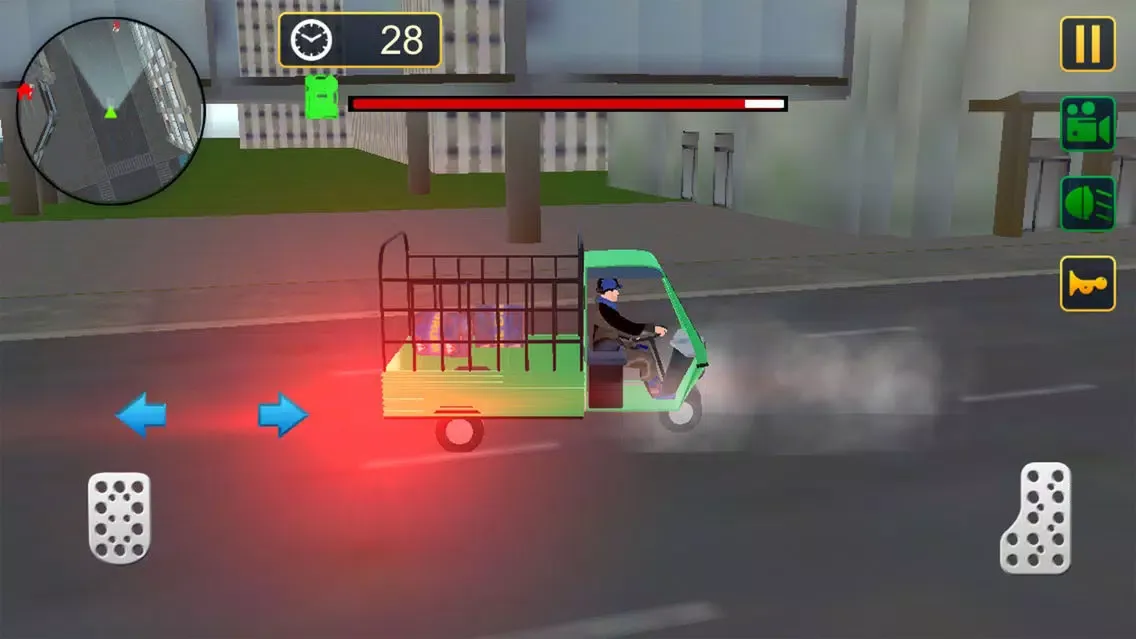 Capturas de tela do Rickshaw Cargo Transport