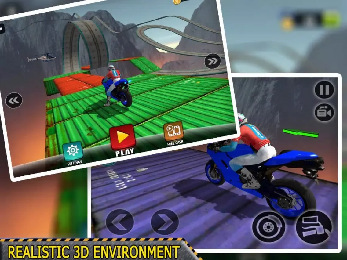 صور Moto Ride Tracks Stunt iPad 