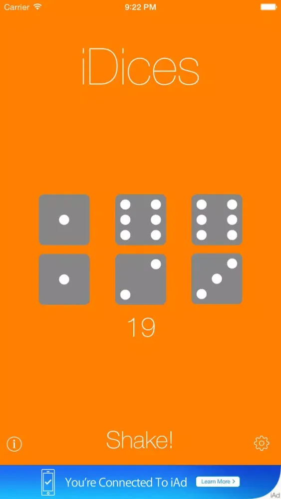 Capturas de pantalla de iDice - Simple Dice