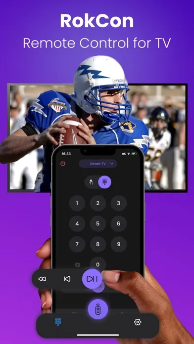 RokCon: Remote Control Roku TV स्क्रीनशॉट