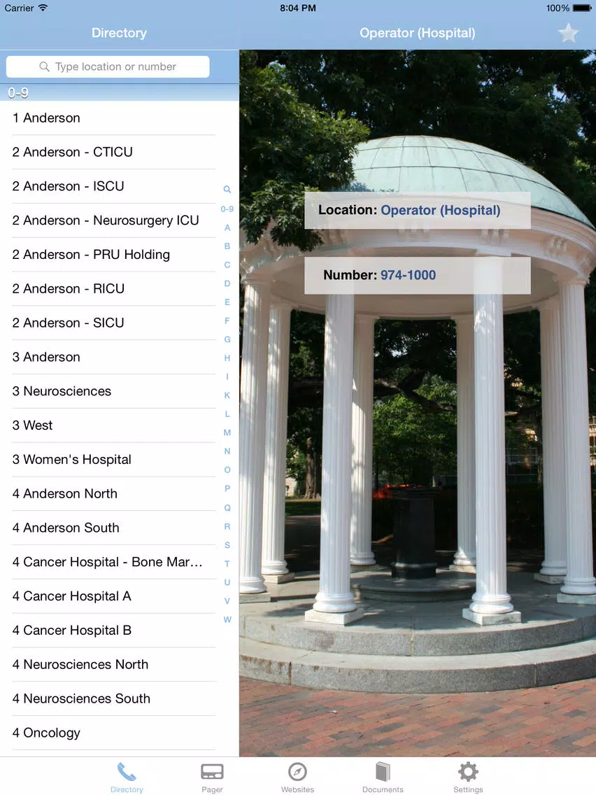 UNC Housestaff iPad 應用截圖