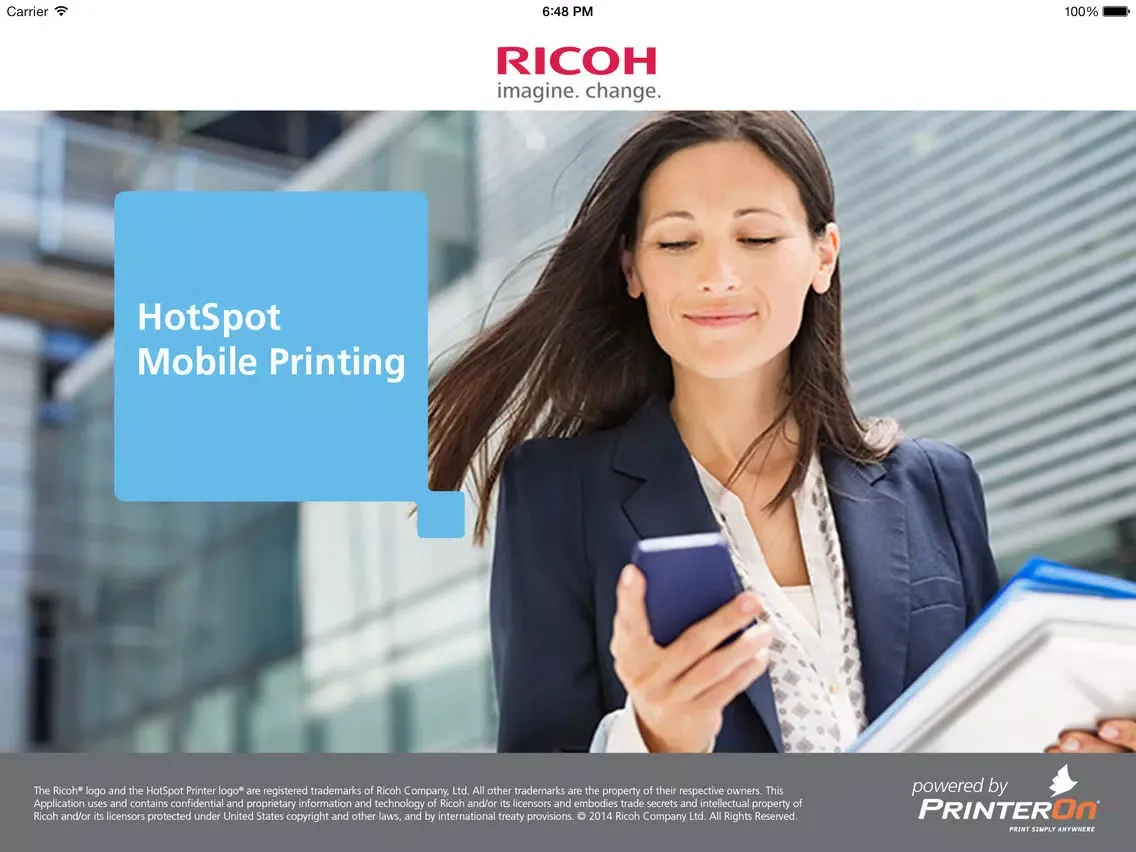 Capturas de pantalla de Hotspot Printing iPad 
