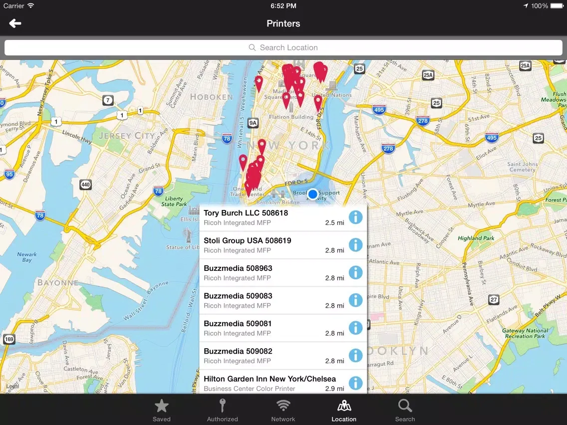 Capturas de pantalla de Hotspot Printing iPad 