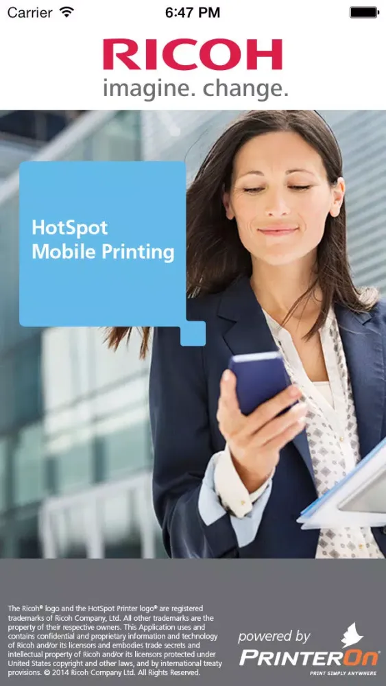 Capturas de pantalla de Hotspot Printing