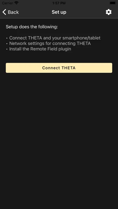 RICOH Remote Field Settings Screenshots