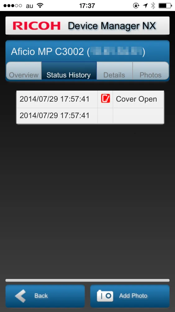 صور RICOH Device Manager NX
