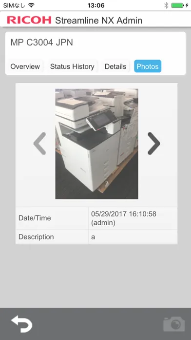 RICOH Streamline NX for Admin سکرین شاٹس