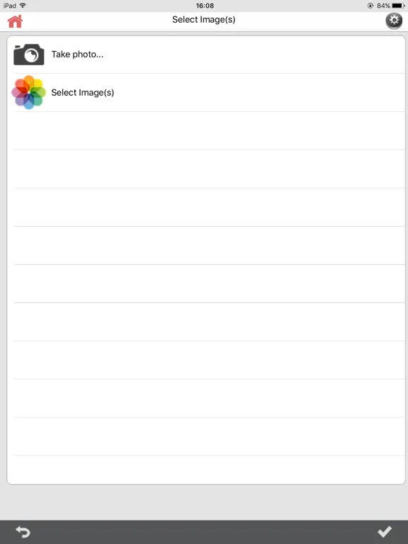 RICOH Streamline NX for User iPad  スクリーンショット