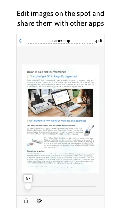 ScanSnap Home应用截图