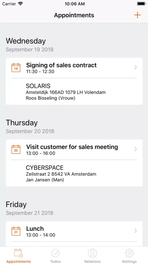 تصاویر Ridder iQ CRM