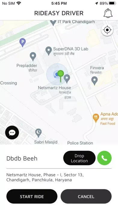 Rideasy Driver Screenshots