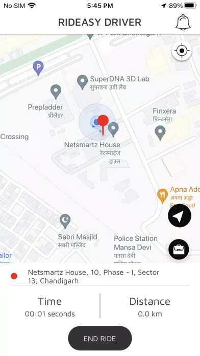 Rideasy Driver Screenshots