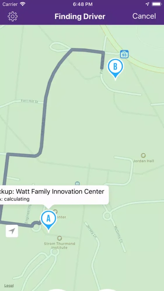 Clemson Tiger Transit Screenshots