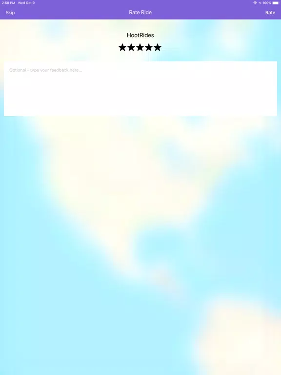 Hoot Rides iPad  스크린샷