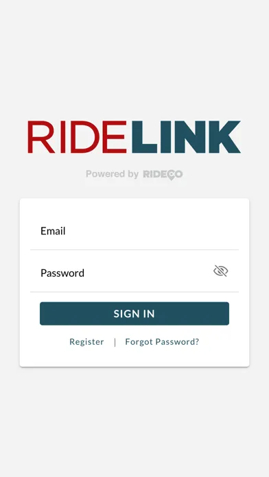 Ảnh chụp màn hình của Ride-Link