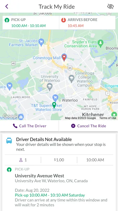 Capturas de pantalla de The M - Microtransit