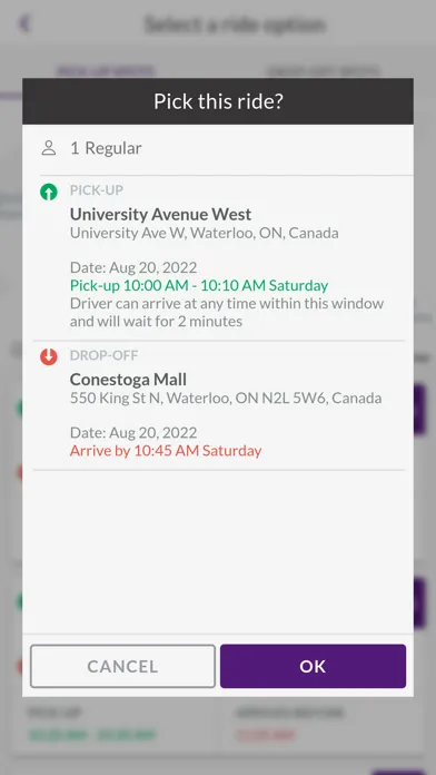 Capturas de pantalla de The M - Microtransit