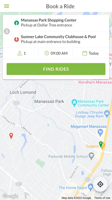 Скриншоты OmniRide Mobility