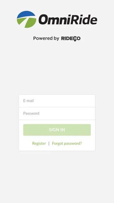 OmniRide On-Demand سکرین شاٹس