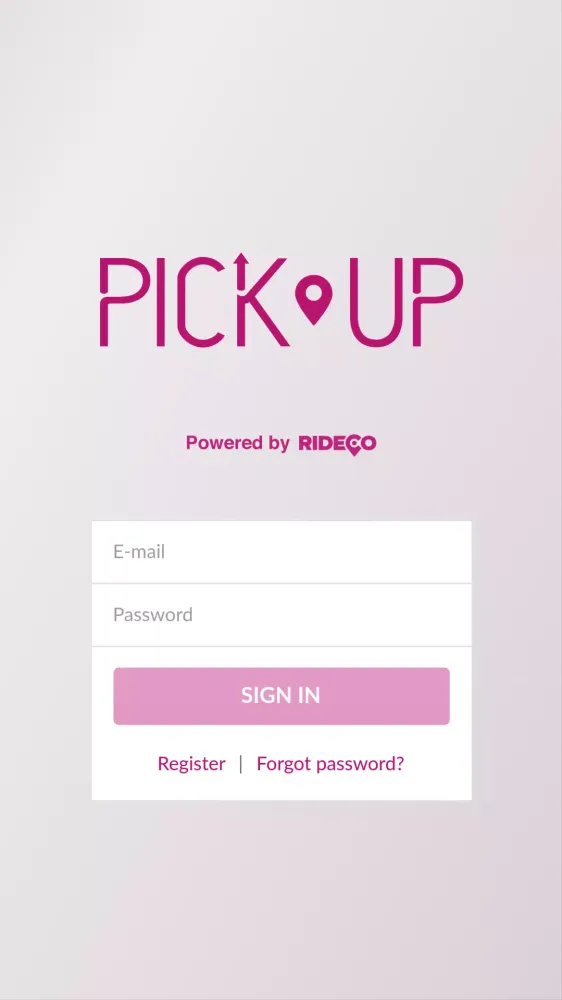 Pick-Up On-Demand スクリーンショット