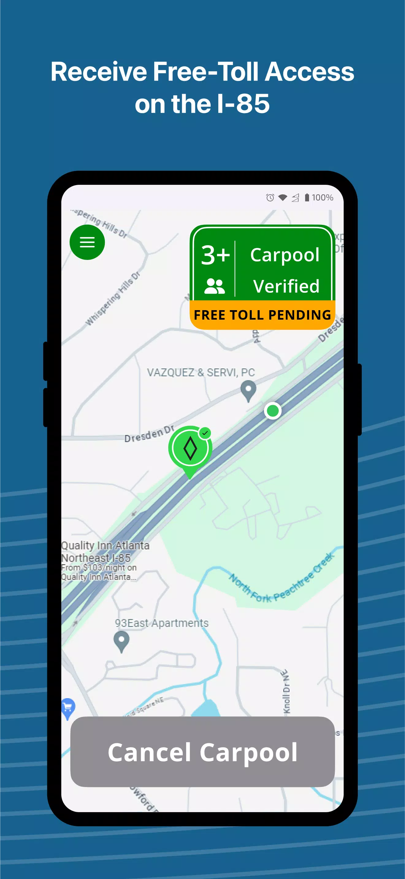 Peach Pass Verify Screenshots