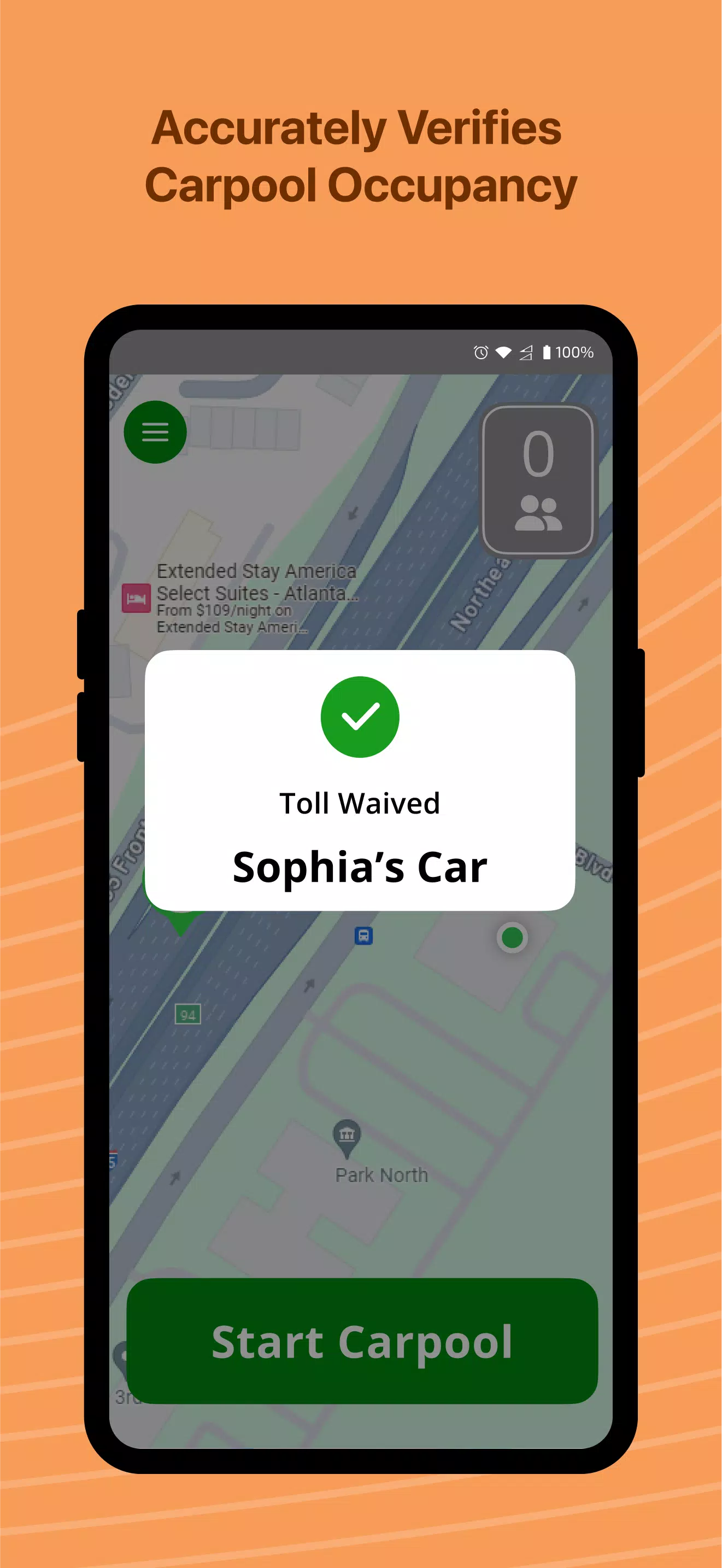 Peach Pass Verify Screenshots