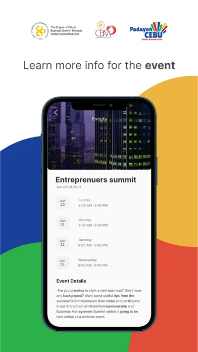 Cebu Chamber - CBM App سکرین شاٹس