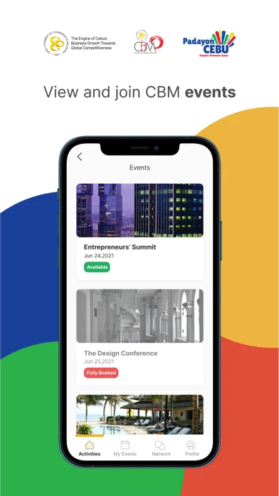 Cebu Chamber - CBM App سکرین شاٹس