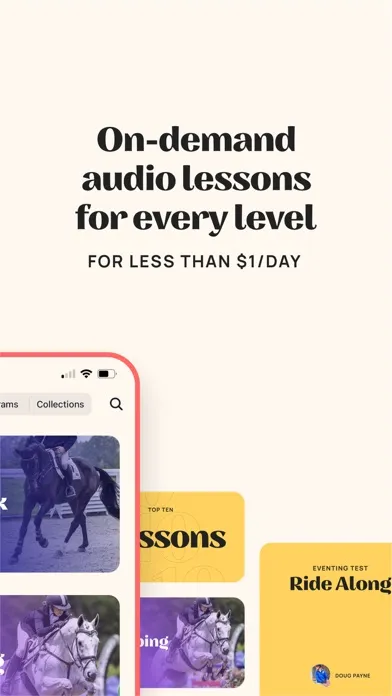 Capturas de pantalla de Ride iQ: Horse Audio Lessons