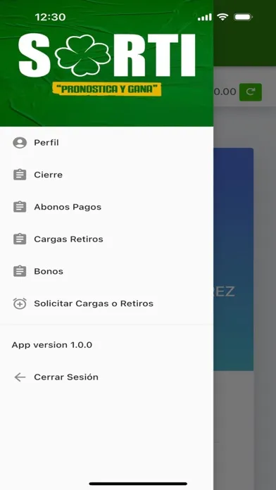 Sorti Reporte Screenshots