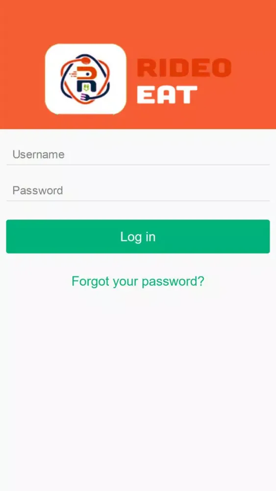 RideoEat Merchant Screenshots