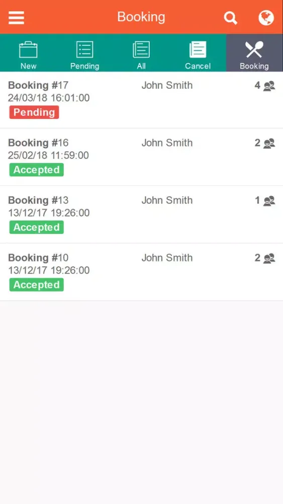 RideoEat Merchant Screenshots