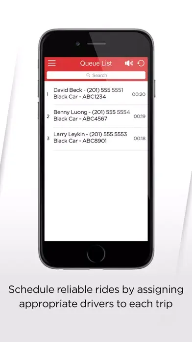 Tangkapan layar RideON DISPATCHER