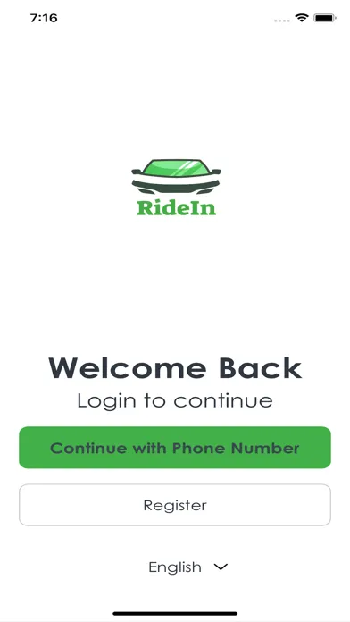 RideIn Rider スクリーンショット