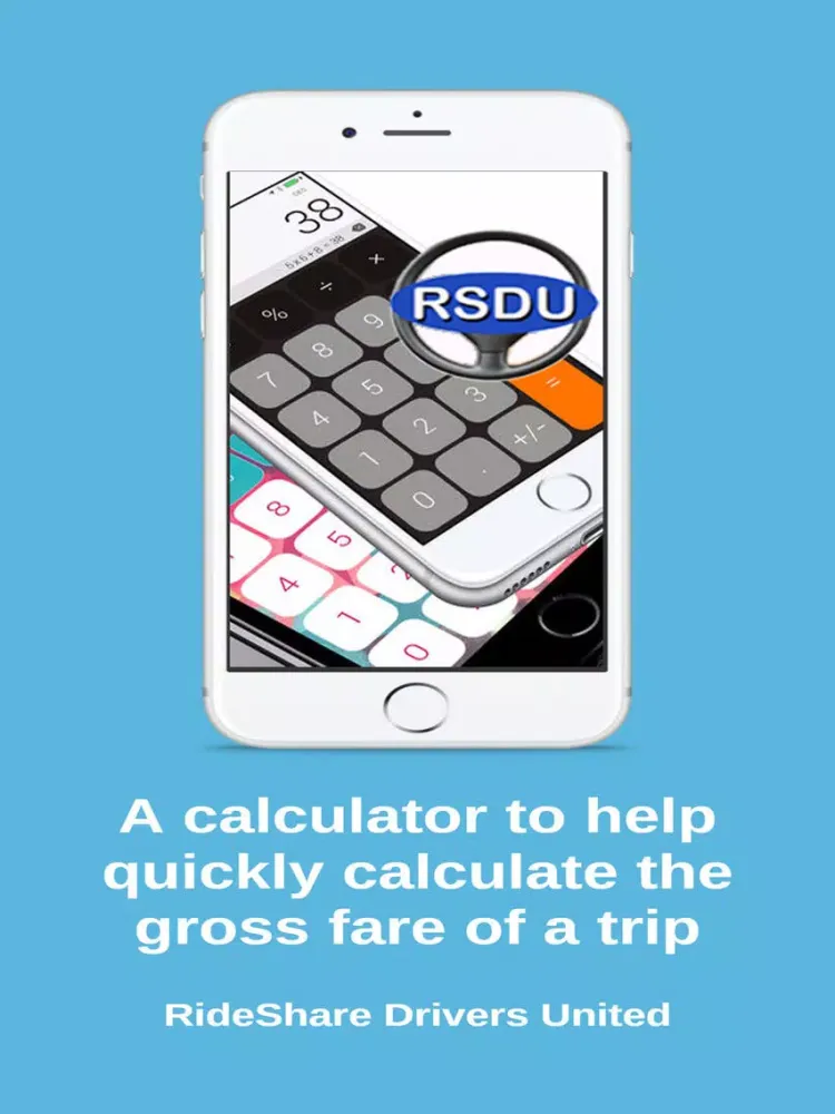 Uber Gross Fare Calculator iPad  Screenshots